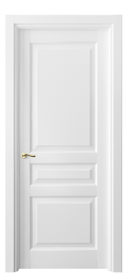 Дверь межкомнатная 0711 МБЛ . Цвет Матовый белоснежный. Материал Гладкая эмаль. Коллекция Лигнум. Картинка.
