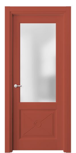 Дверь межкомнатная 6362 NCS S 3040-Y80R. Цвет NCS NCS S 3040-Y80R. Материал Массив бука эмаль. Коллекция Toscana Litera. Картинка.