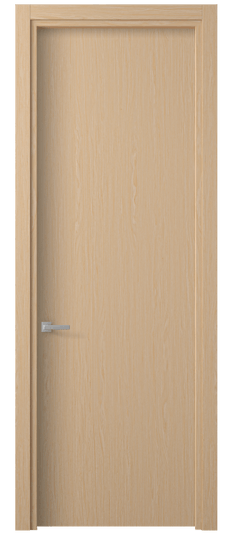 Дверь межкомнатная 0010 МШНДМ. Цвет Дуб молочный матовый. Материал Мультишпон Naturwood. Коллекция Planum. Картинка.