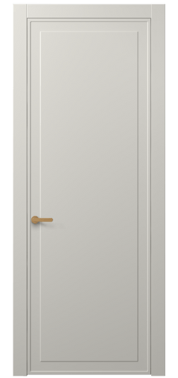 Дверь межкомнатная АКП 8602 МТСР. Цвет Матовый тёплый серый. Материал Гладкая эмаль. Коллекция Frame. Картинка.