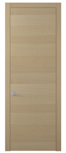 Дверь межкомнатная 0010 ЭВБМ. Цвет Эвкалипт бежевый матовый. Материал Шпон эвкалипта НатурВуд. Коллекция Планум. Картинка.