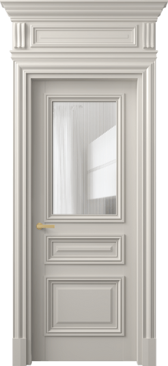 Дверь межкомнатная 7304 БОС DUNE. Цвет Бук облачный серый. Материал Массив бука эмаль. Коллекция Antique. Картинка.