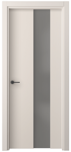 Дверь межкомнатная 4226 ПЭПБ СЕР САТ. Цвет ПЭТ пудровый бежевый. Материал ПЭТ. Коллекция Freedom. Картинка.