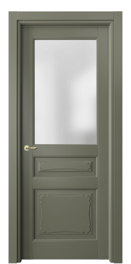Межкомнатная дверь 6324 МОТ САТ. Цвет Матовый оливковый тёмный. Материал Гладкая эмаль. Коллекция Тоскана Элегантэ. Фото. Дверь межкомнатная 6324 МОТ САТ. Цвет Матовый оливковый тёмный. Материал Гладкая эмаль. Коллекция Тоскана Элегантэ. Картинка.