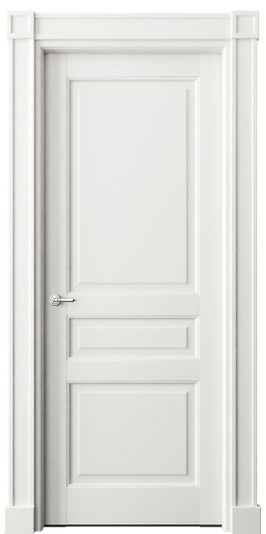 Дверь межкомнатная 6305 МСР . Цвет Матовый серый. Материал Гладкая эмаль. Коллекция Тоскана Плано. Картинка.
