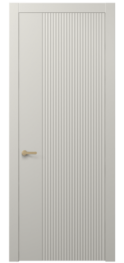 Дверь межкомнатная АКП 8643 МТСР. Цвет Матовый тёплый серый. Материал Гладкая эмаль. Коллекция Alba. Картинка.