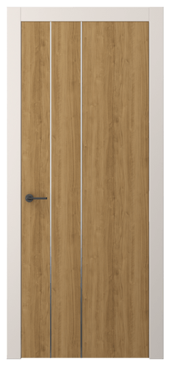 Дверь межкомнатная АКП 4203 ГОР Грецкий орех. Цвет Грецкий орех. Материал Ламинатин. Коллекция Freedom. Картинка.