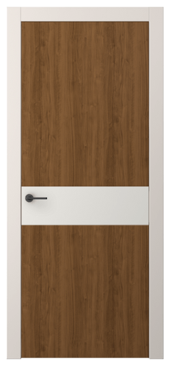 Дверь межкомнатная АКП 4221 ЛОР Лесной орех. Цвет Лесной орех. Материал Ламинатин. Коллекция Freedom. Картинка.