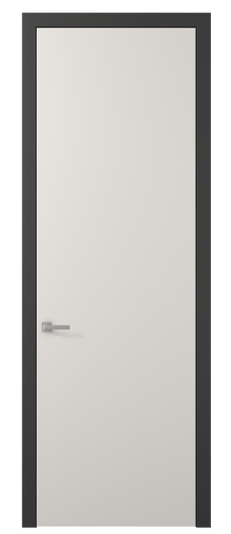 Дверь межкомнатная 0010 МПБЛ. Цвет Матовый пудровый белый. Материал Гладкая эмаль. Коллекция Planum. Картинка.