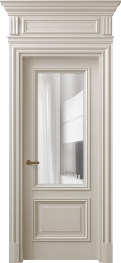 Дверь межкомнатная 7302 МСБЖ DUNE. Цвет Матовый светло-бежевый. Материал Гладкая эмаль. Коллекция Антик. Картинка.