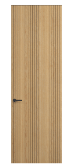 Дверь межкомнатная ПУ 0019 ДЗЛМ. Цвет Дуб золотой матовый. Материал Шпон Naturwood. Коллекция Select. Картинка.