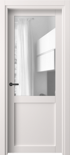 Дверь межкомнатная 2122 ПЭКС ПРОЗ. Цвет ПЭТ кремово-серый. Материал ПЭТ. Коллекция Neo. Картинка.
