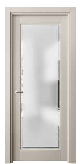 Дверь межкомнатная 6300 БСБЖ САТ-Ф. Цвет Бук светло-бежевый. Материал Массив бука эмаль. Коллекция Toscana Rombo. Картинка.