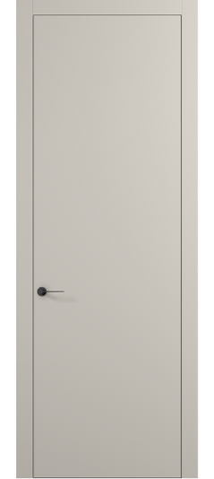 Дверь межкомнатная 0010 АКП ПЭСС. Цвет ПЭТ светло-серый. Материал ПЭТ. Коллекция Planum Pro. Картинка.