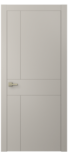 Дверь межкомнатная АКП 8056 МСБЖ Матовый светло-бежевый. Цвет Матовый светло-бежевый. Материал Гладкая эмаль. Коллекция Linea. Картинка.