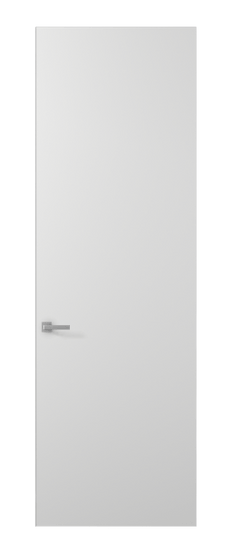 Дверь межкомнатная 0010 БШ. Цвет Белый шёлк. Материал Ciplex ламинатин. Коллекция Planum. Картинка.