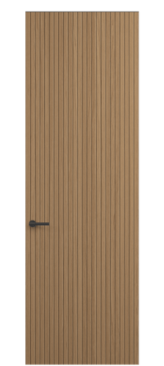 Дверь межкомнатная АКУ 0019 ДМНМР. Цвет Дуб миндальный матовый рифт. Материал Радиальный шпон Naturwood. Коллекция Select. Картинка.