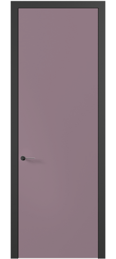 Дверь межкомнатная 0010 АКП Пастельно-фиолетовый RAL 4009. Цвет RAL Пастельно-фиолетовый RAL 4009. Материал Гладкая эмаль. Коллекция Planum Pro. Картинка.