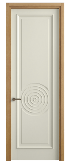 Дверь межкомнатная 6709 ММБ. Цвет Матовый молочно-белый. Материал Гладкая эмаль. Коллекция Шарм. Картинка.