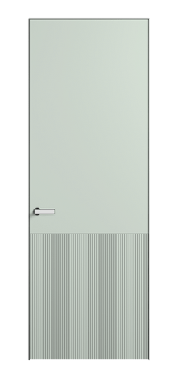 Дверь межкомнатная 8204 NCS S 1005-B80G. Цвет NCS NCS S 1005-B80G. Материал Гладкая эмаль. Коллекция Velvet. Картинка.