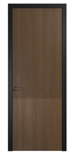 Дверь межкомнатная 8205 ДТМ.М. Цвет Дуб туманный матовый. Материал Массив дуба матовый. Коллекция Velvet. Картинка.