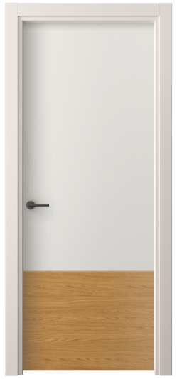 Дверь межкомнатная 4229 ПЭБЛ. Цвет ПЭТ белоснежный. Материал ПЭТ. Коллекция Freedom. Картинка.