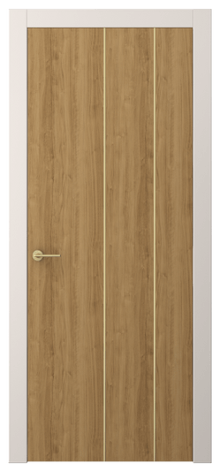 Дверь межкомнатная АКП 4205 ГОР Грецкий орех. Цвет Грецкий орех. Материал Ламинатин. Коллекция Фридом. Картинка.
