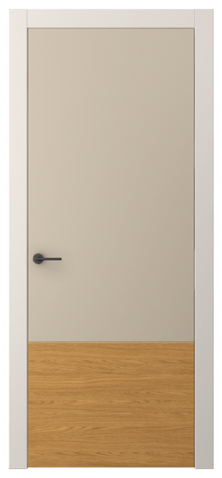 Дверь межкомнатная АКП 4229 ПЭСК. Цвет ПЭТ серо-коричневый . Материал ПЭТ. Коллекция Freedom. Картинка.