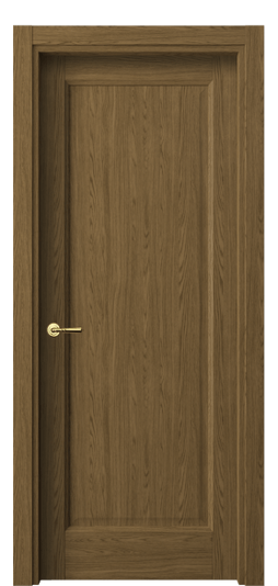 Дверь межкомнатная 1401 ТФД. Цвет Торфяной дуб. Материал Ламинатин. Коллекция Galant. Картинка.