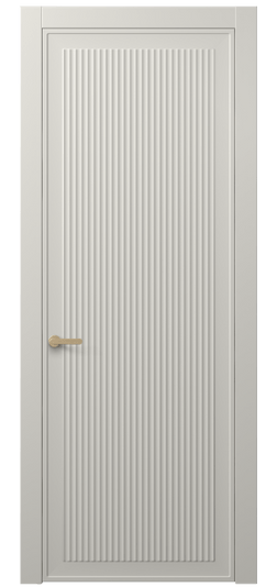 Дверь межкомнатная 8642 МТСР. Цвет Матовый тёплый серый. Материал Гладкая эмаль. Коллекция Альба. Картинка.