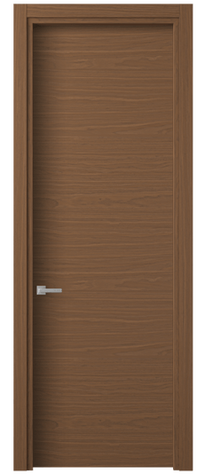 Дверь межкомнатная 0010 МШНДШ. Цвет Дуб шоколадный матовый. Материал Мультишпон Naturwood. Коллекция Planum. Картинка.