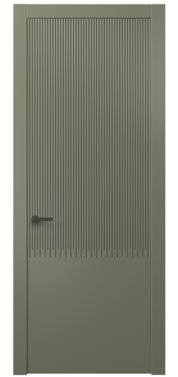 Межкомнатная дверь АКП 8627 МОТ. Цвет Матовый оливковый тёмный. Материал Гладкая эмаль. Коллекция Dune. Фото. Дверь межкомнатная АКП 8627 МОТ. Цвет Матовый оливковый тёмный. Материал Гладкая эмаль. Коллекция Dune. Картинка.