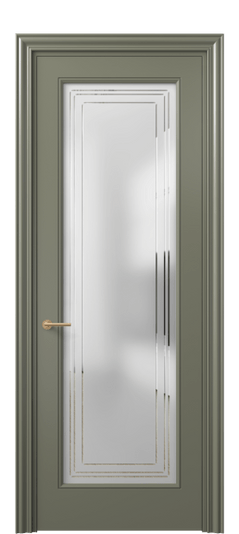 Межкомнатная дверь 8400 МОТ Сатин с гравировкой Mascot. Цвет Матовый оливковый тёмный. Материал Гладкая эмаль. Коллекция Mascot. Фото. Дверь межкомнатная 8400 МОТ Сатин с гравировкой Mascot. Цвет Матовый оливковый тёмный. Материал Гладкая эмаль. Коллекция Mascot. Картинка.
