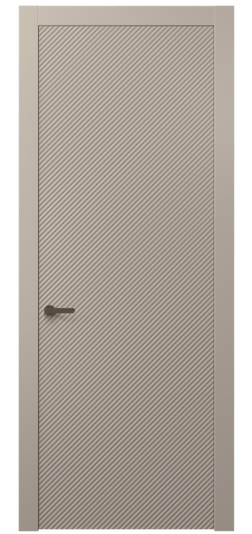 Дверь межкомнатная АКП 8628 МБСК. Цвет Матовый бисквитный. Материал Гладкая эмаль. Коллекция Dune. Картинка.