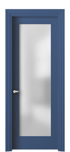 Дверь межкомнатная 8502 Отдалённо-синий RAL 5023 САТ. Цвет RAL Отдалённо-синий RAL 5023. Материал Гладкая эмаль. Коллекция Esse. Картинка.