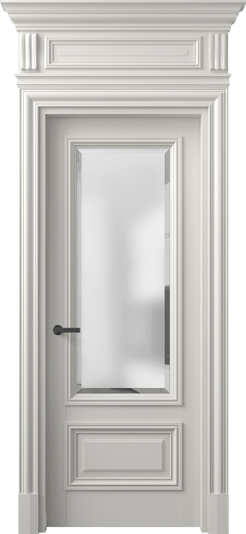 Дверь межкомнатная 7306 БС САТ-Ф. Цвет Бук серый. Материал Массив бука эмаль. Коллекция Antique. Картинка.