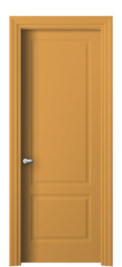 Дверь межкомнатная 8551 Пастельно-жёлтый RAL 1034. Цвет RAL Пастельно-жёлтый RAL 1034. Материал Гладкая эмаль. Коллекция Esse. Картинка.