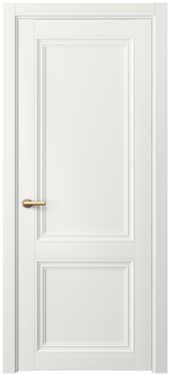 Дверь межкомнатная 2523 МЖМ. Цвет Матовый жемчужный. Материал Гладкая эмаль. Коллекция Центро. Картинка.