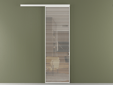 Перегородка Формато вдоль стены 1 створка