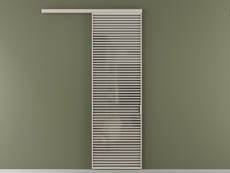 Перегородка Формато вдоль стены 1 створка