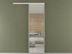 Перегородка Формато вдоль стены 1 створка