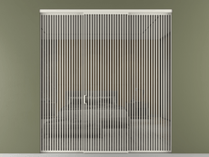 Перегородка Формато внутри проёма 3 створки