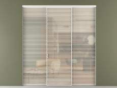 Перегородка Формато внутри проёма 3 створки