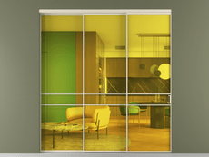 Перегородка Formato внутри проёма телескопик синхро 2