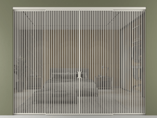 Перегородка Формато внутри проёма 4 створки