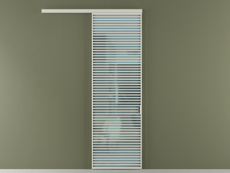 Перегородка Formato вдоль стены 1 створка