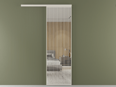 Перегородка Формато вдоль стены 1 створка