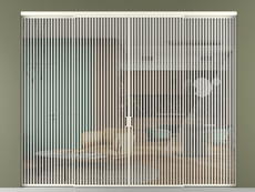 Перегородка Формато внутри проёма 4 створки