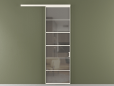 Перегородка Формато вдоль стены 1 створка