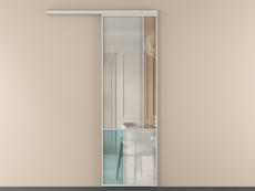 Перегородка Мозаик вдоль стены 1 створка